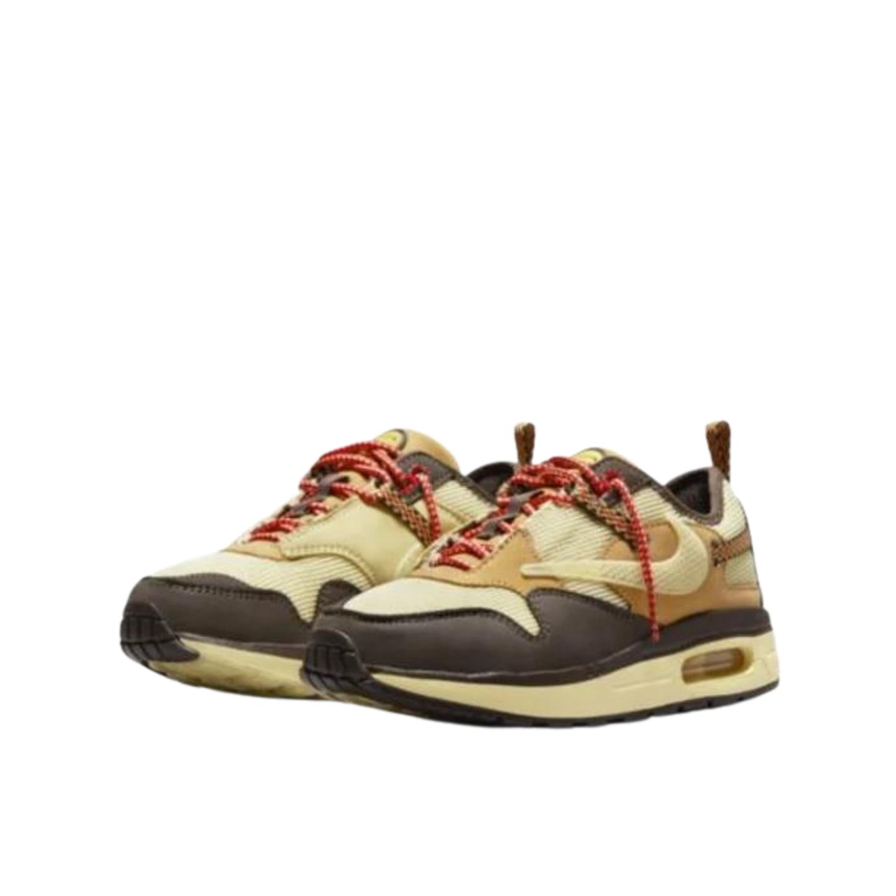Nike Nike Air Max 1 Travis Scott Cactus Jack Baroque Brown Enfant et Bébé Geel