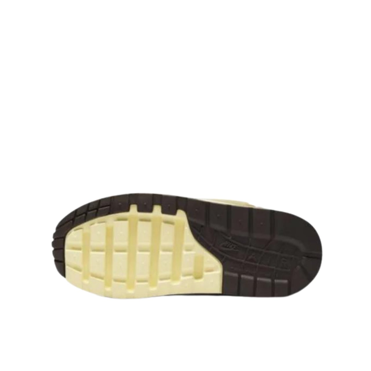 Nike Nike Air Max 1 Travis Scott Cactus Jack Baroque Brown Enfant et Bébé Geel