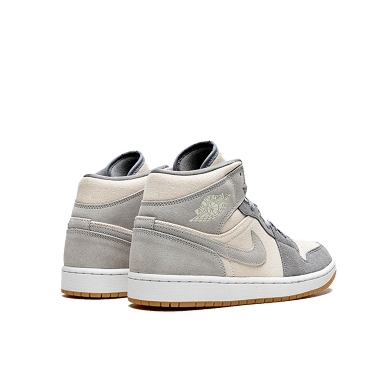Nike Air Jordan 1 Mid SE Coconut Milk Particle Grey Divers