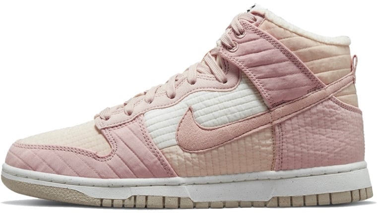 Nike Nike Dunk High LX Next Nature Pink Oxford Wit