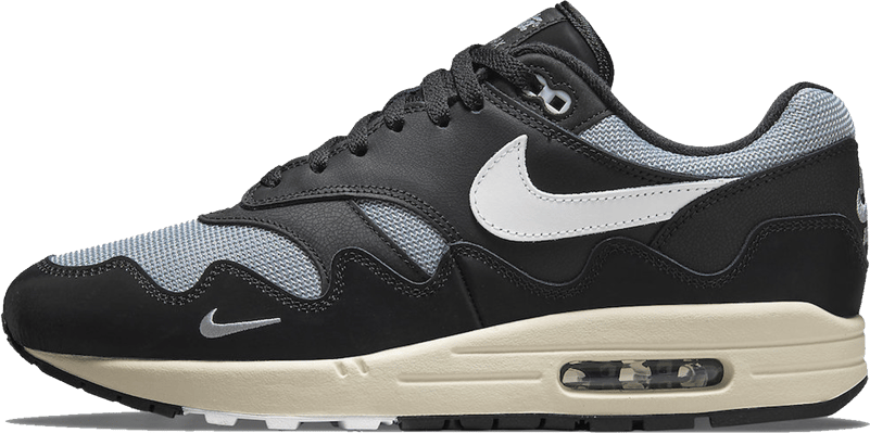 Nike Nike Air Max 1 Patta Waves Metallic Silver White Black Divers