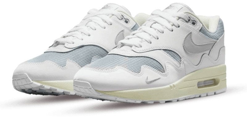 Nike Nike Air Max 1 Patta White Grey Wit