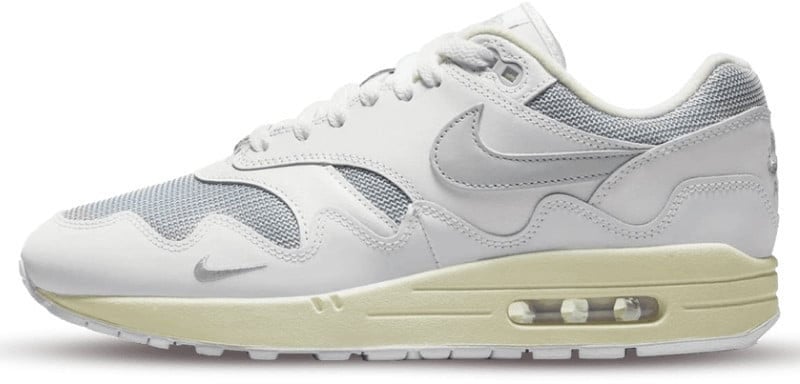 Nike Nike Air Max 1 Patta White Grey Wit