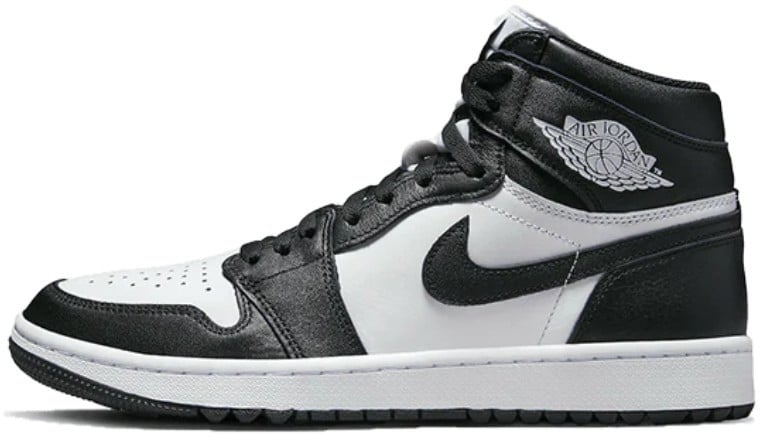 Nike Air Jordan 1 High Golf Panda Zwart