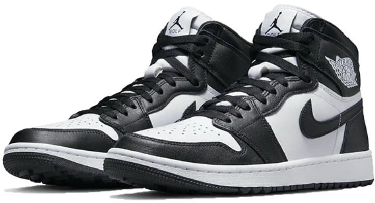 Nike Air Jordan 1 High Golf Panda Zwart