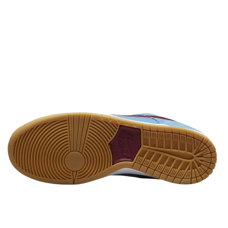 Nike Nike SB Dunk Low Valour Blue Team Maroon Blauw