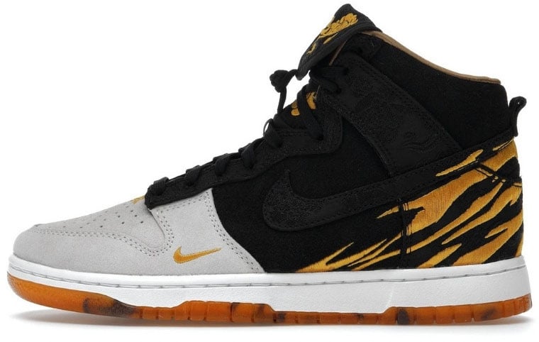 Nike Nike Dunk High Retro PRM Year of the Tiger Zwart