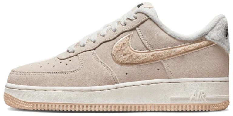 Nike Nike Air Force 1 Low ‘07 SE Sanddrift Gum Fleece Wit
