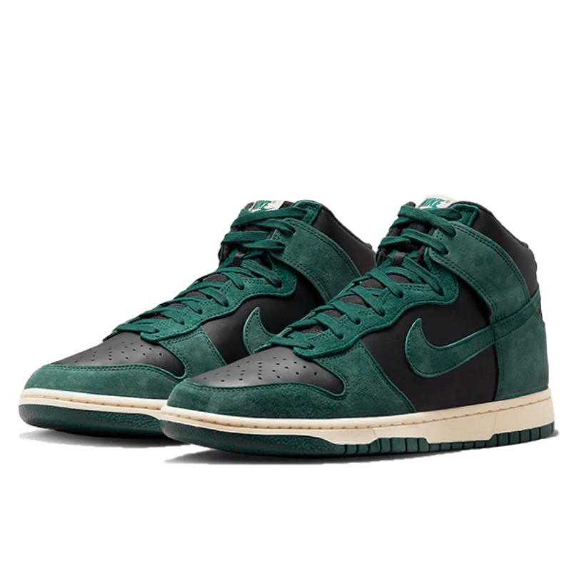 Nike Nike Dunk High Retro PRM Faded Spruce Zwart