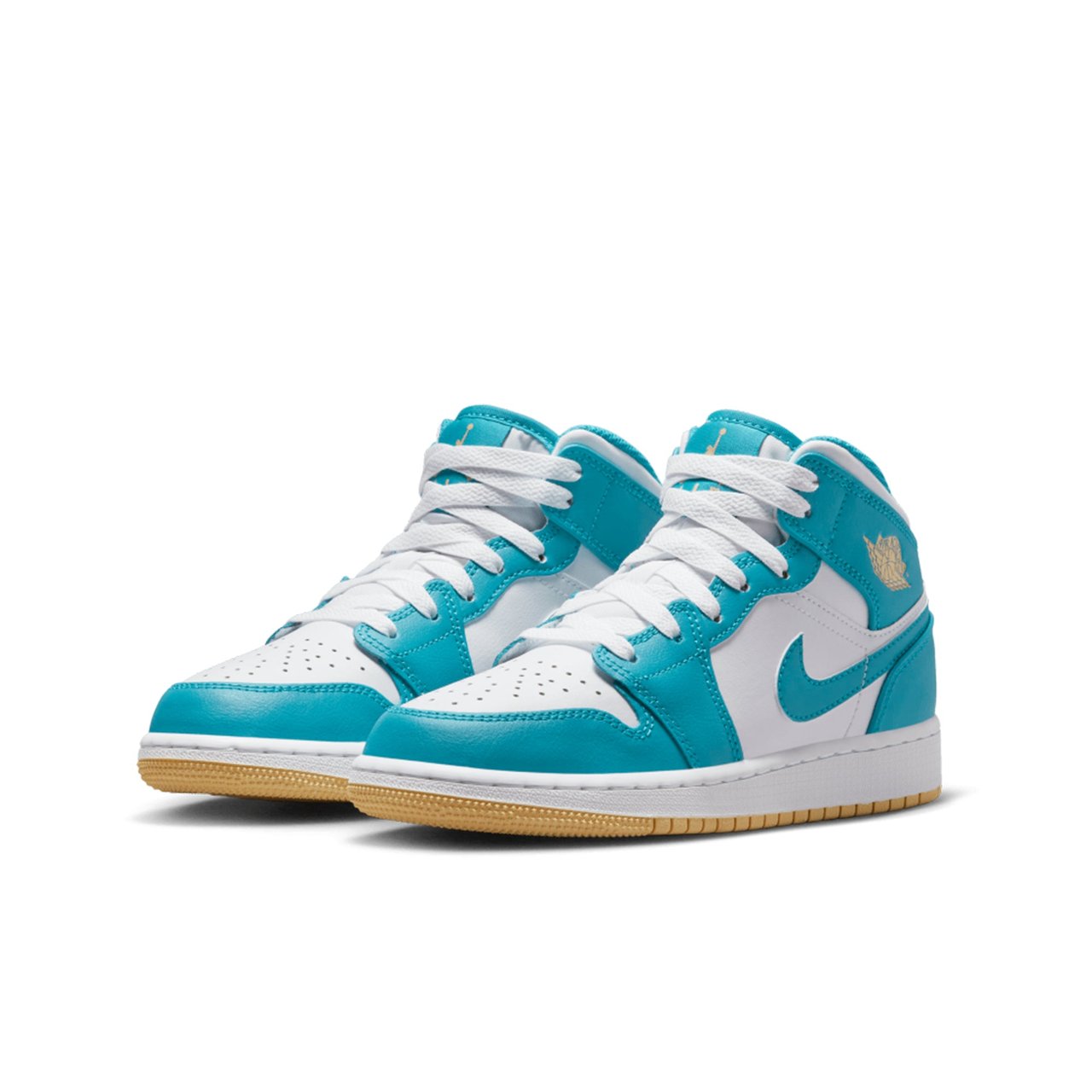Nike Air Jordan 1 Mid Aquatone (GS) Divers