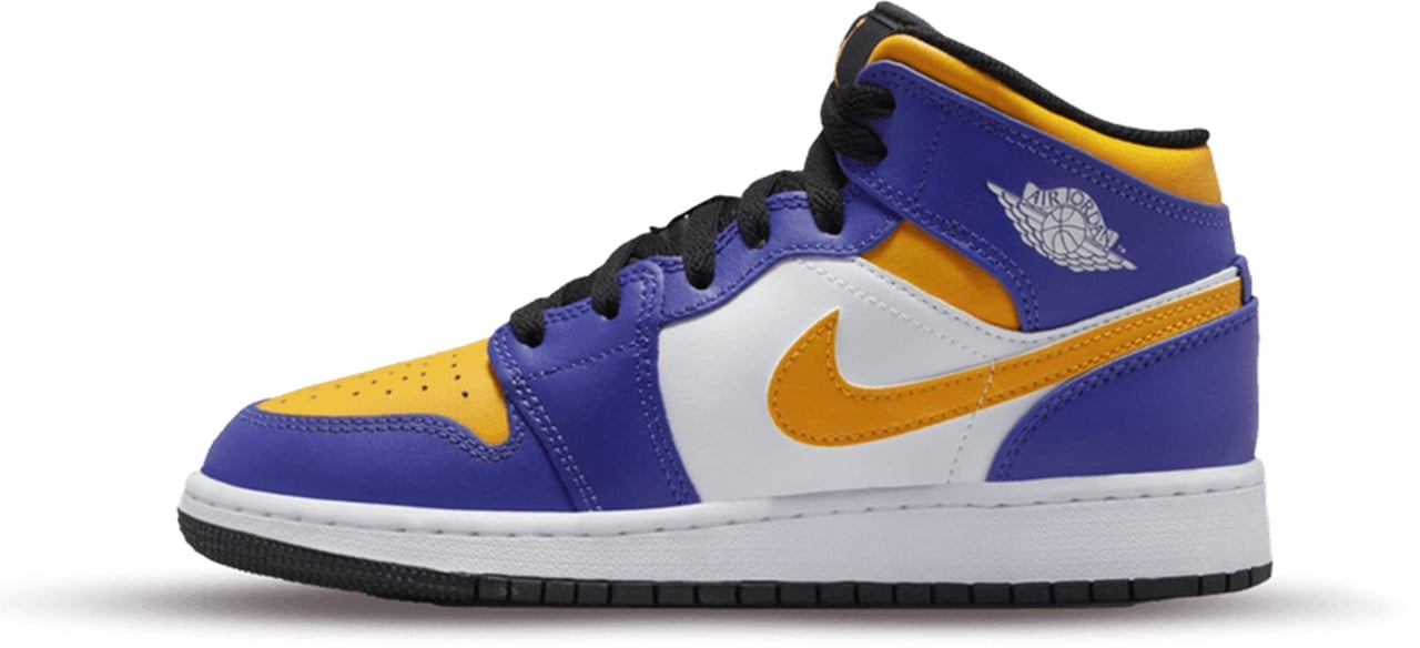 Nike Air Jordan 1 Mid Lakers (GS) Divers
