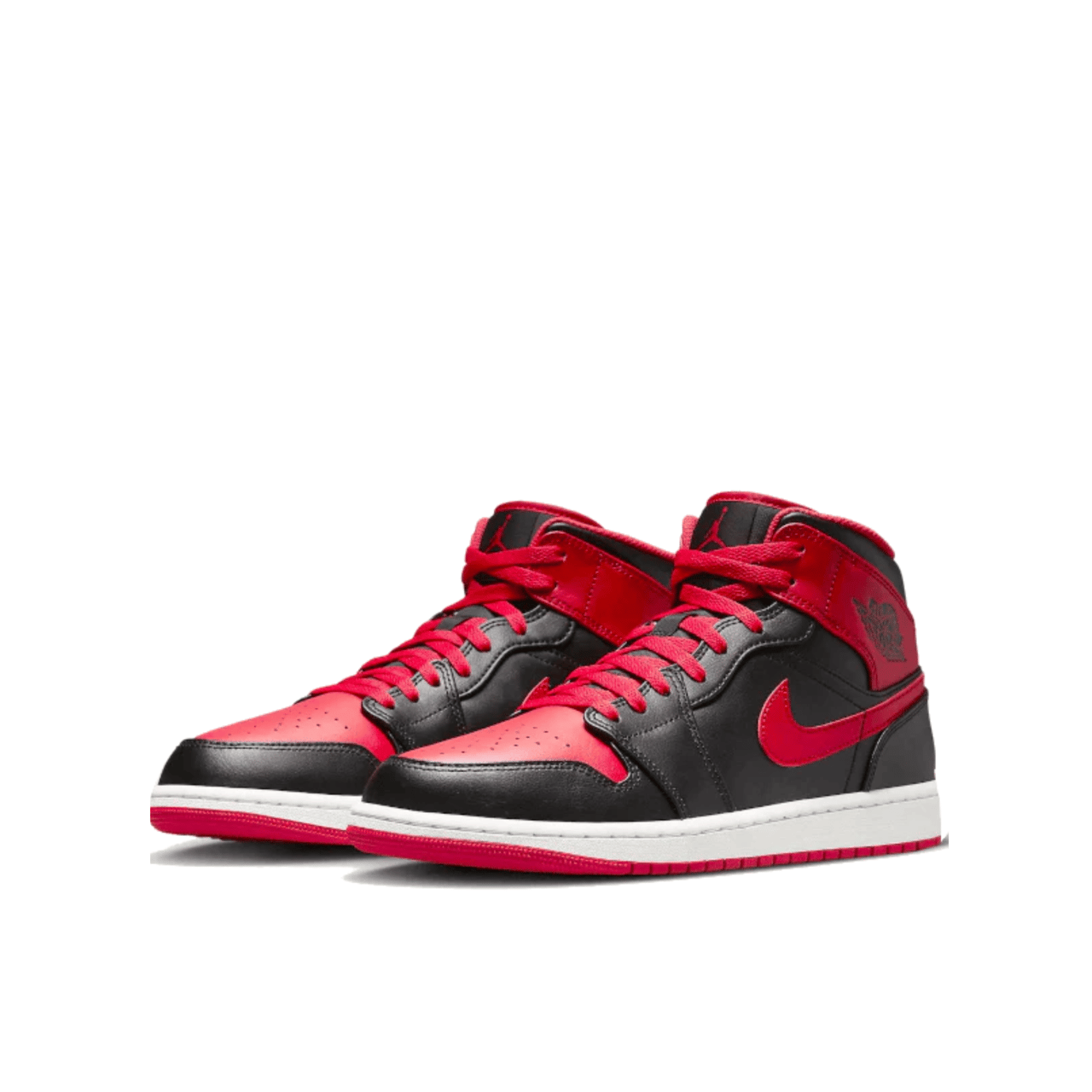 Nike Air Jordan 1 Mid Alternate Bred (2022) Enfant et Bébé Zwart