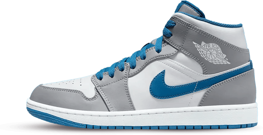 Nike Air Jordan 1 Mid True Blue Divers
