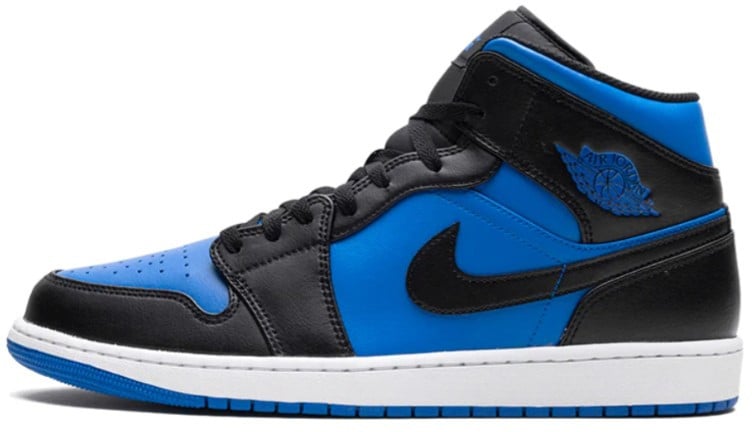 Nike Air Jordan 1 Mid Varsity Royal Blauw