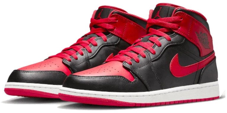 Nike Air Jordan 1 Mid Alternate Bred (2022) Zwart