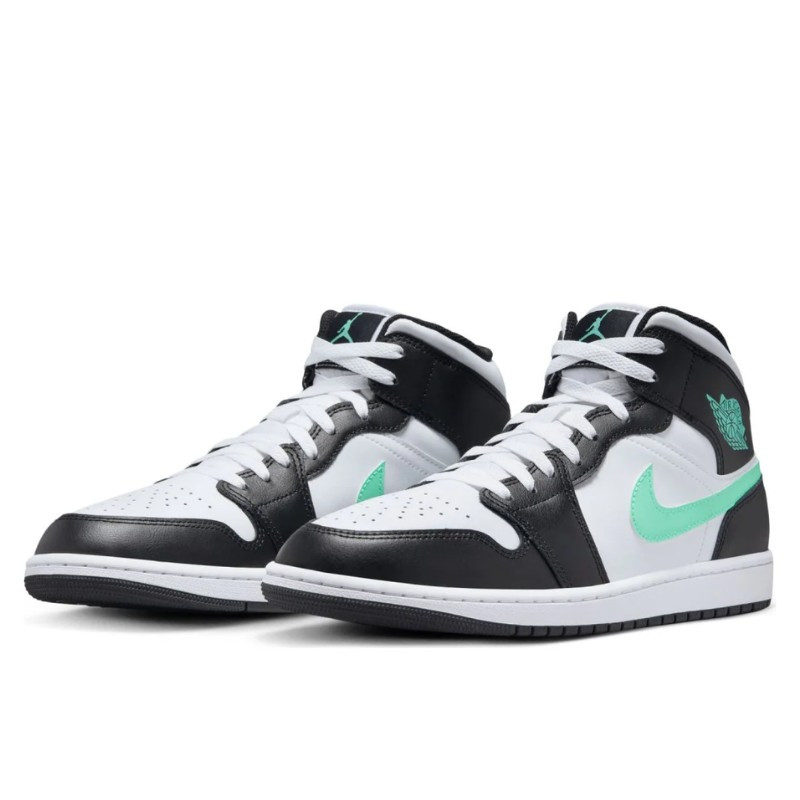 Nike Air Jordan 1 Mid Green Glow Groen