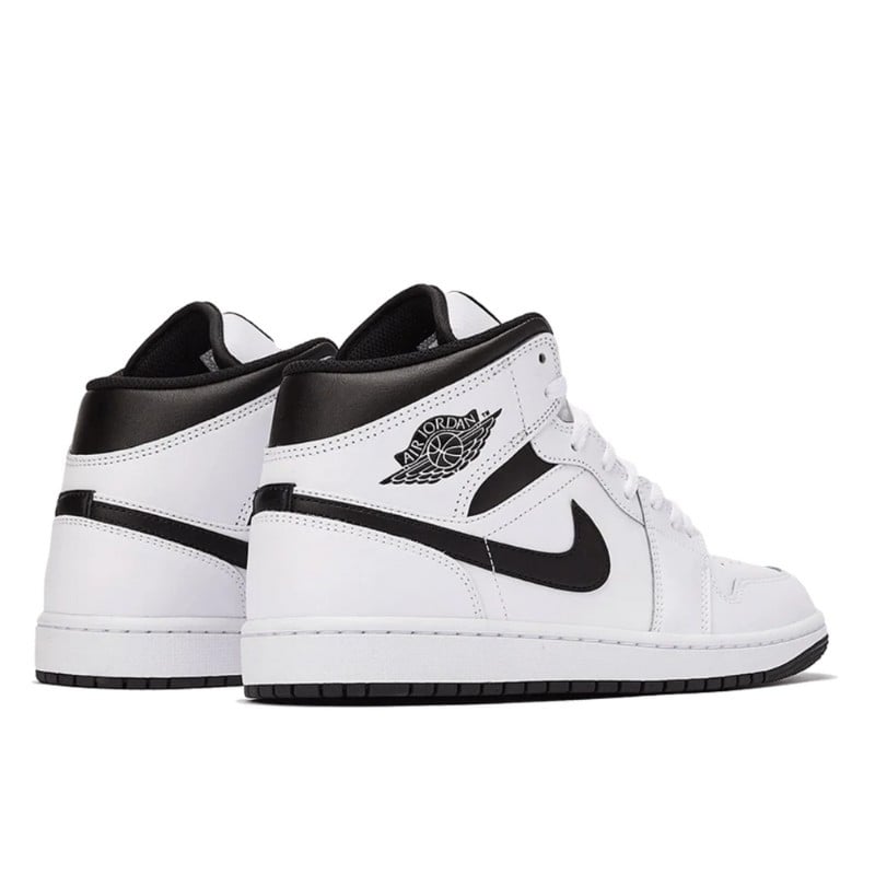 Nike Air Jordan 1 Mid Reverse Panda Wit