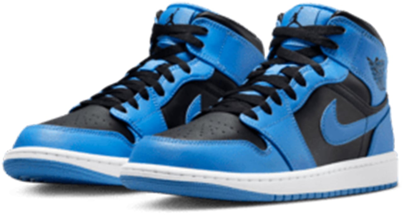 Nike Air Jordan 1 Mid University Blue Divers