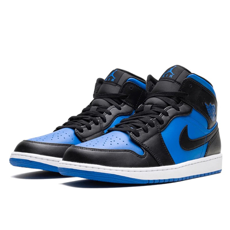 Nike Air Jordan 1 Mid Varsity Royal Blauw