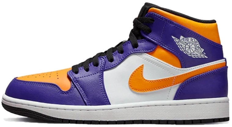 Nike Air Jordan 1 Mid Lakers (2022) Paars