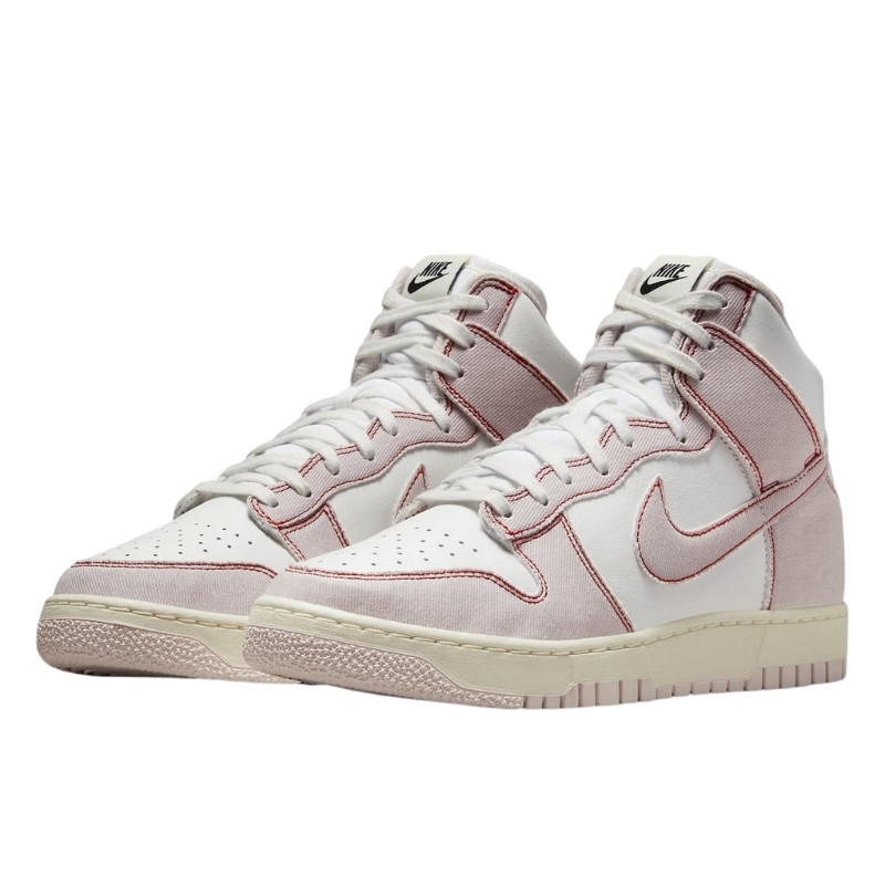 Nike Nike Dunk High 1985 Barely Rose Denim Wit