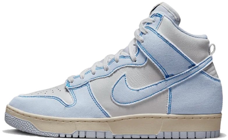 Nike Nike Dunk High 1985 Blue Denim Wit