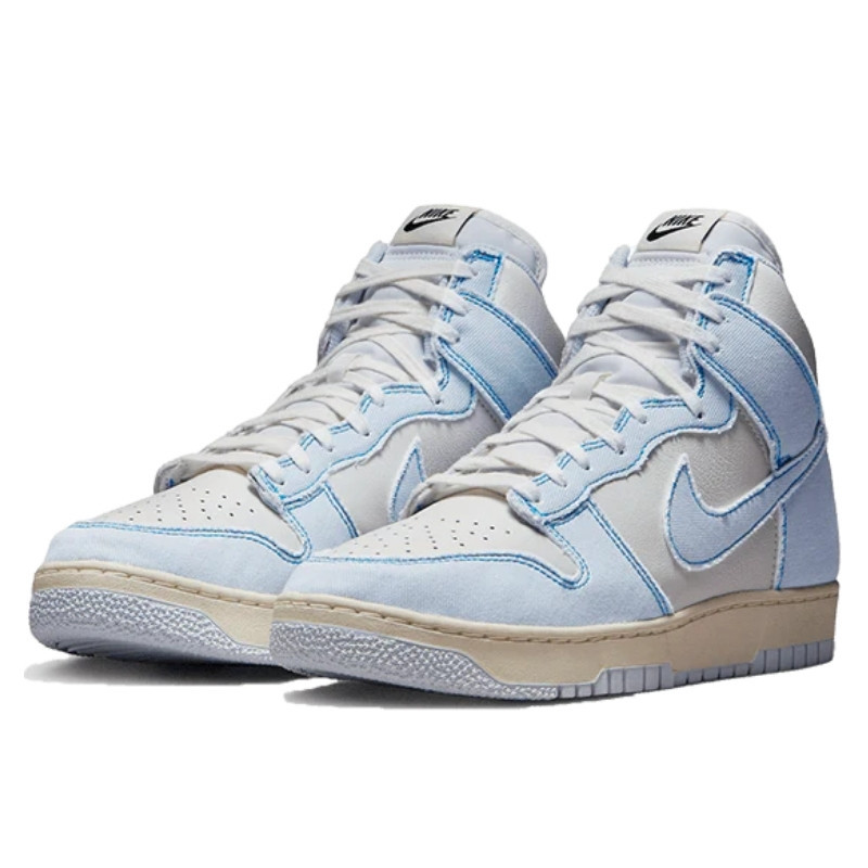 Nike Nike Dunk High 1985 Blue Denim Wit