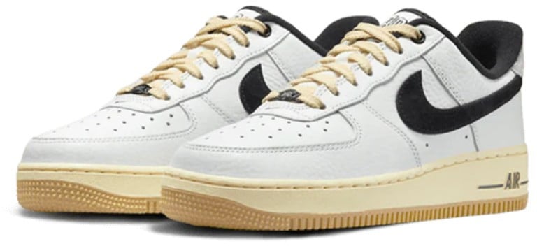 Nike Air Force 1 '07 LX Low Command Force Summit White Black Wit