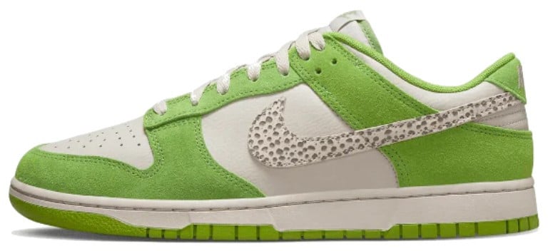 Nike Nike Dunk Low AS Safari Swoosh Chlorophyll Groen