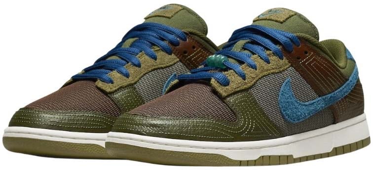 Nike Nike Dunk Low NH Cacao Wow Blauw