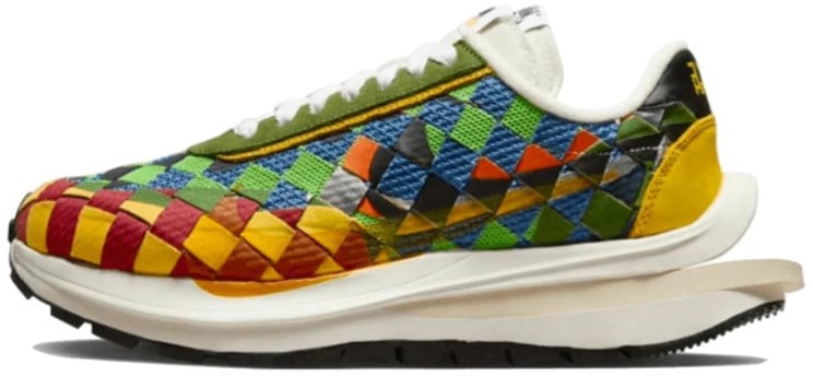 Nike Nike Vaporwaffle Woven Sacai Jean Paul Gaultier Green Gusto Divers