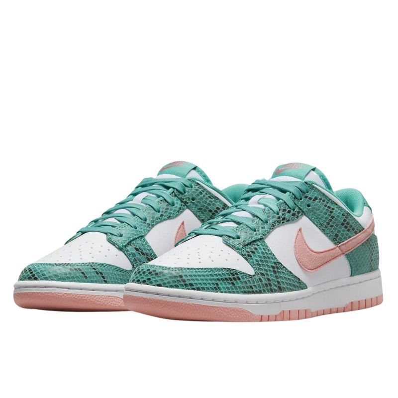 Nike Nike Dunk Low Washed Teal Snakeskin Wit