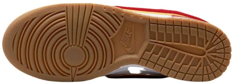 Nike Nike Dunk High Chenille Swoosh White Gym Red Wit