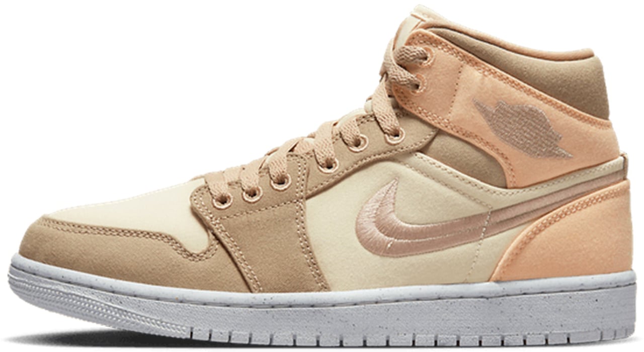 Nike Air Jordan 1 Mid SE Muslin Canvas (W) Divers
