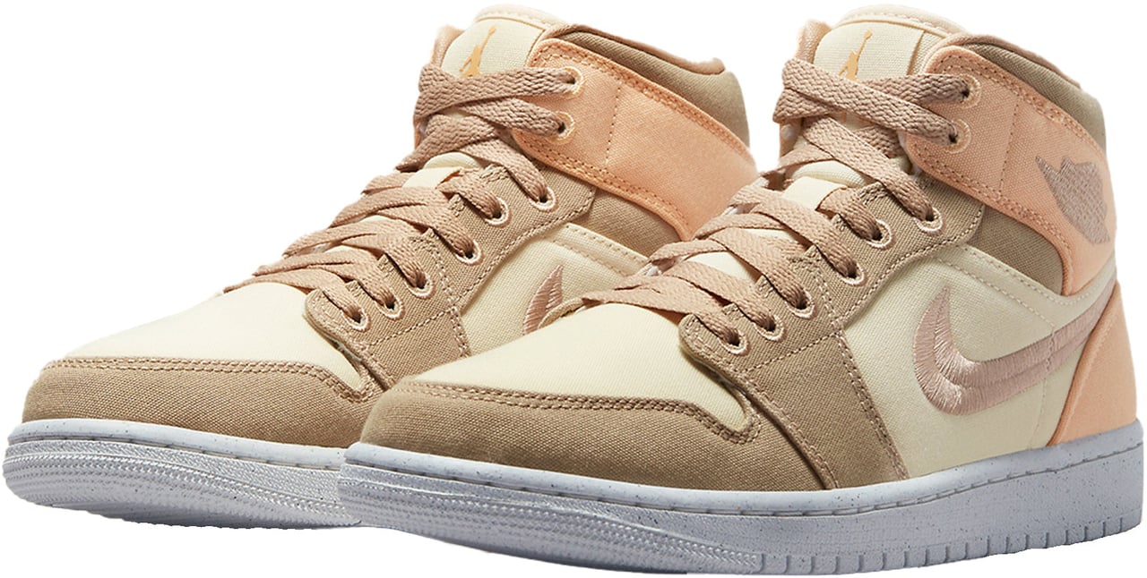 Nike Air Jordan 1 Mid SE Muslin Canvas (W) Divers