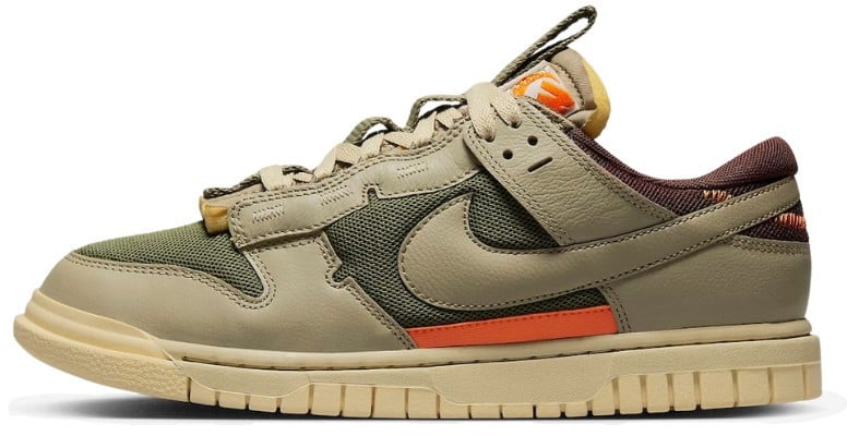 Nike Nike Dunk Low Remastered Medium Olive Groen
