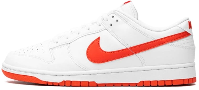 Nike Nike Dunk Low Retro White Picante Red Wit