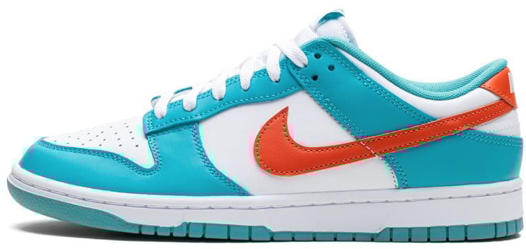Nike Nike Dunk Low Miami Dolphins Blauw