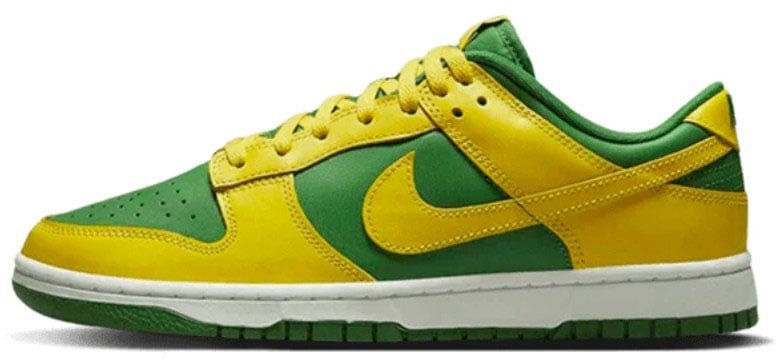 Nike Nike Dunk Low Reverse Brazil Geel