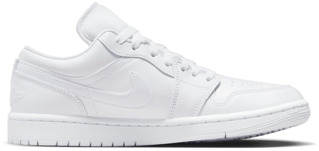 Nike Air Jordan 1 Low 'triple White' Sneakers Wit