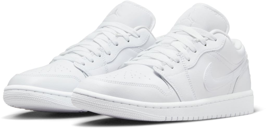 Nike Air Jordan 1 Low 'triple White' Sneakers Wit