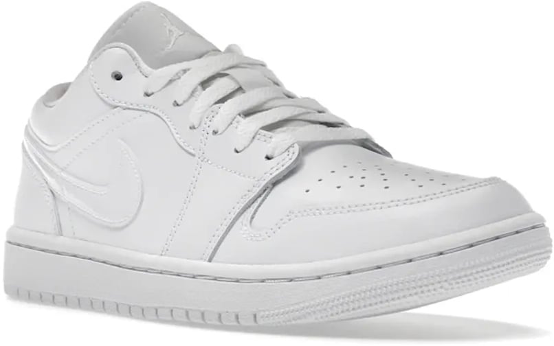 Nike Jordan 1 Low Triple White (2022) (Women's) Wit