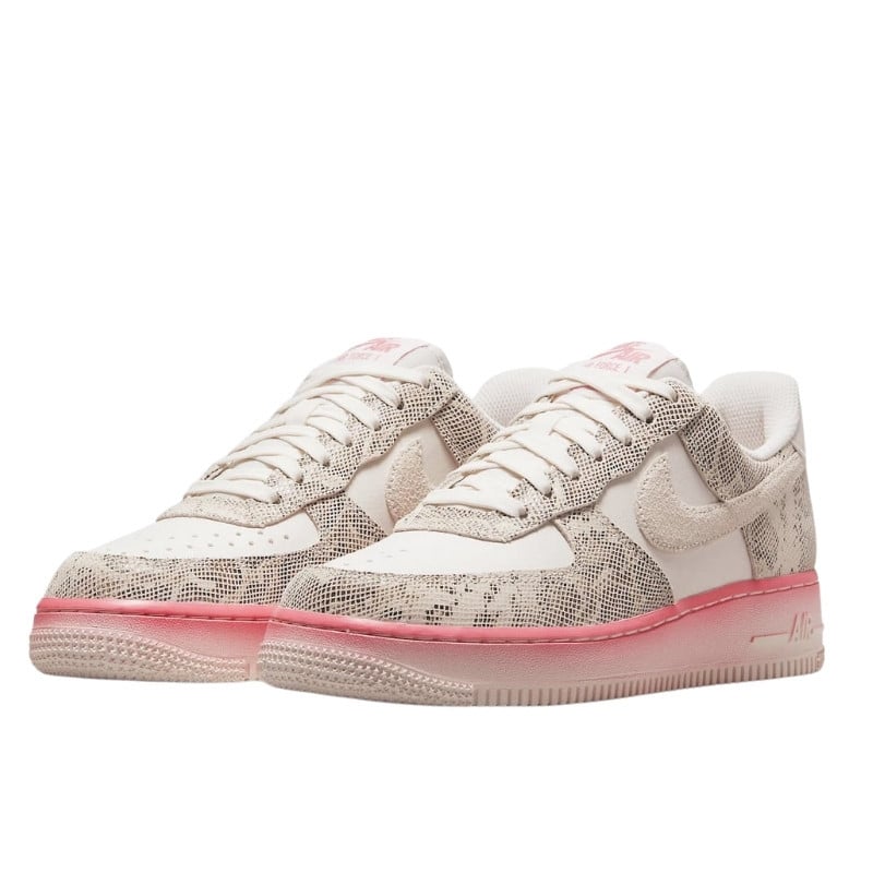 Nike Nike Air Force 1 Low Snakeskin Roze