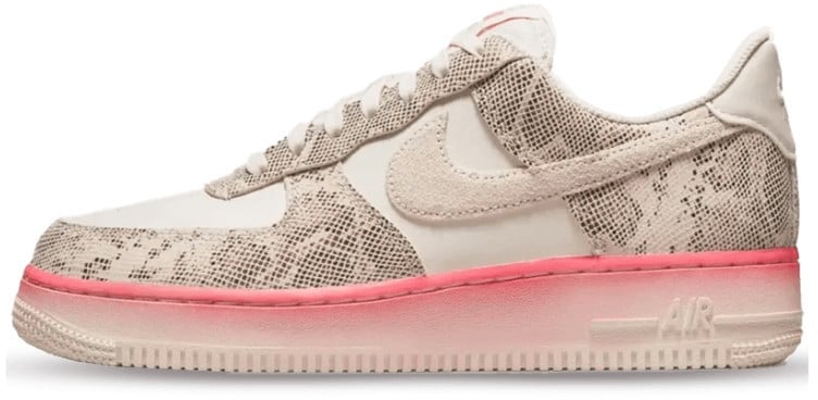Nike Nike Air Force 1 Low Snakeskin Roze