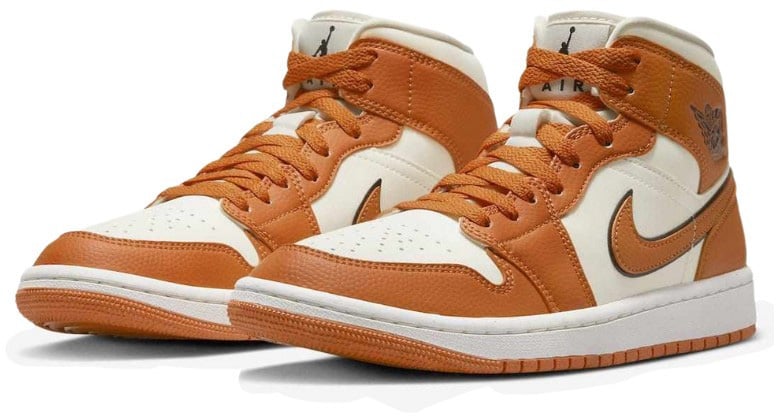 Nike Air Jordan 1 Mid SE Sport Spice Oranje