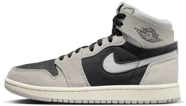 Nike Air Jordan 1 High Zoom Air CMFT 2 Light Iron Ore Zwart