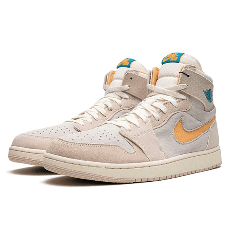 Nike Air Jordan 1 High Zoom CMFT 2 Light Orewood Brown Oranje