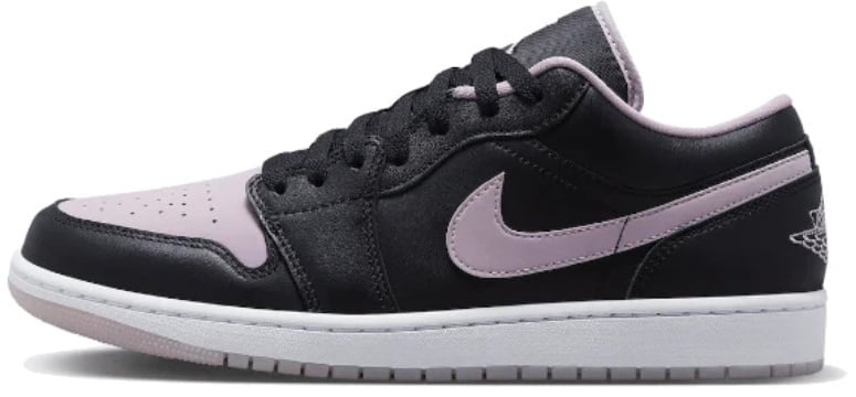 Nike Air Jordan 1 Low SE Black Ice Lilac Zwart