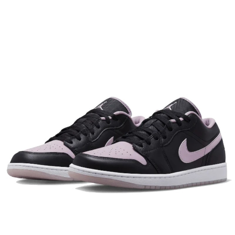 Nike Air Jordan 1 Low SE Black Ice Lilac Zwart
