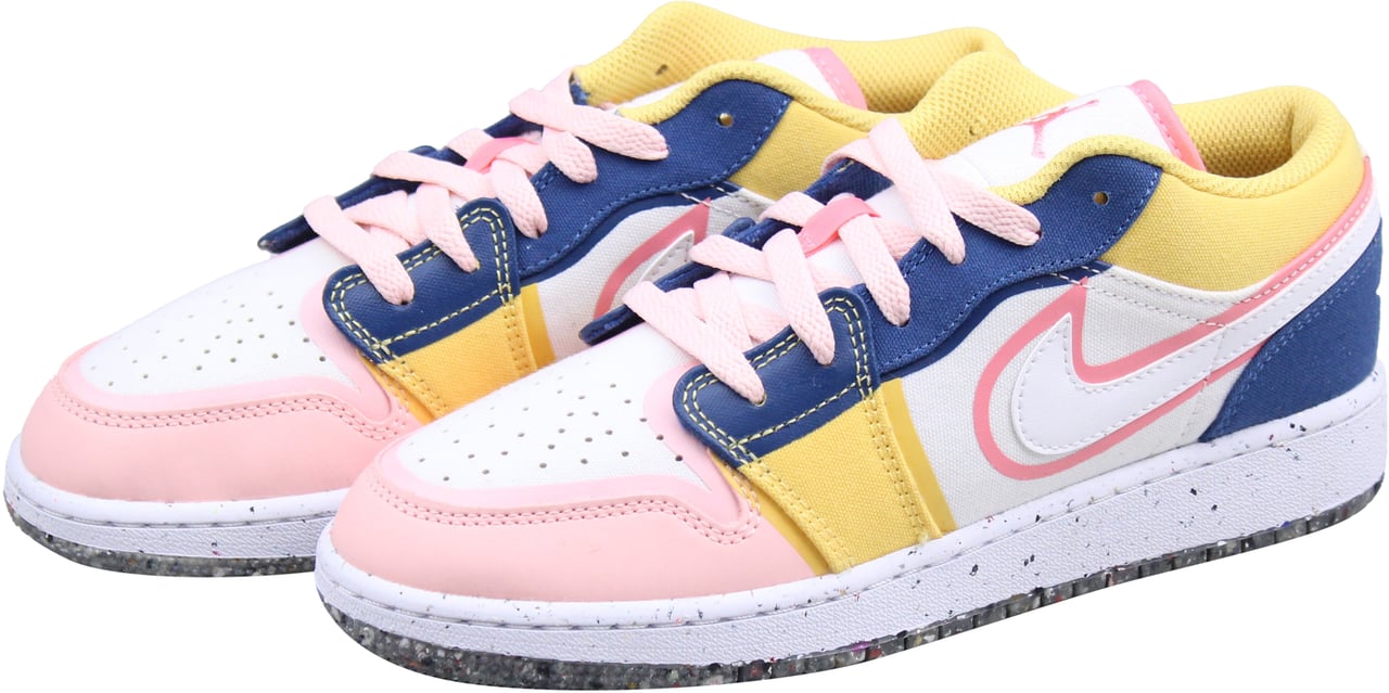 Nike Jordan 1 Low 'Multi Canvas' (GS) Divers